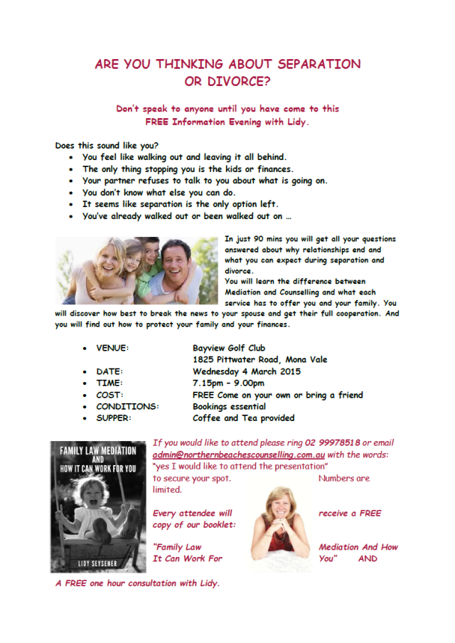 Are You Thinking About Separation Or Divorce?