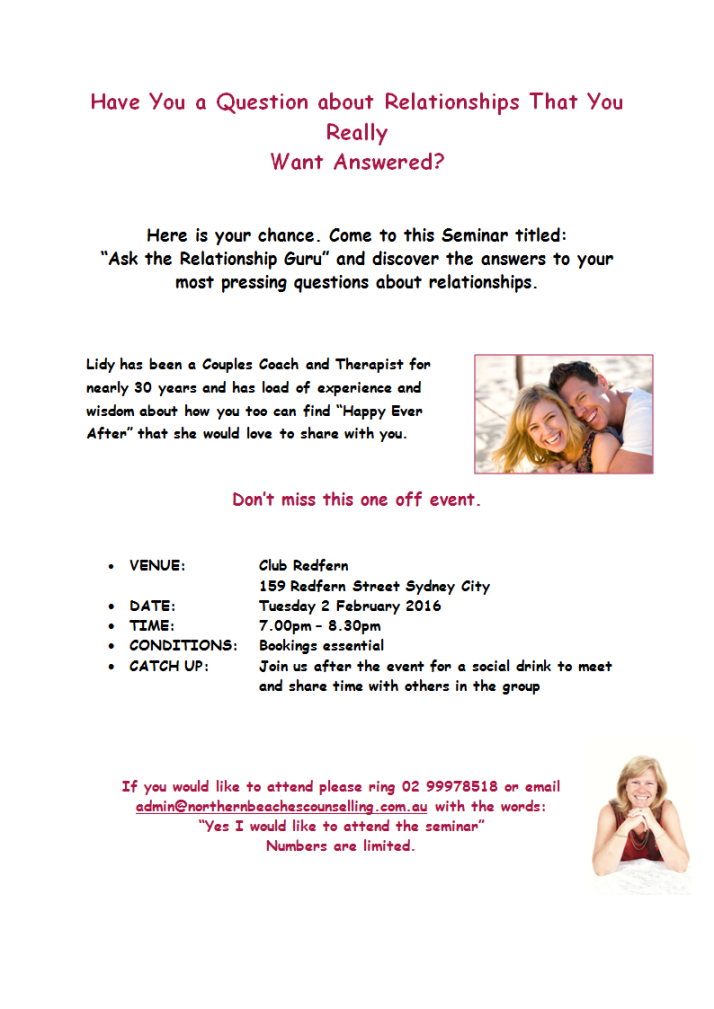 Ask the Relationship Guru