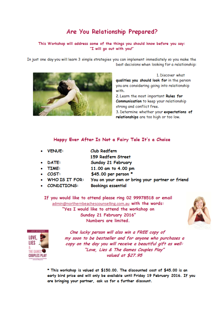 Are You Relationship Prepared?